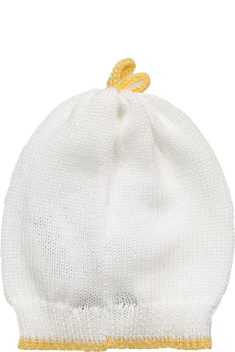 Accessories & Gifts for Baby Girls Piccola Giuggiola Cotton Knit Hat
