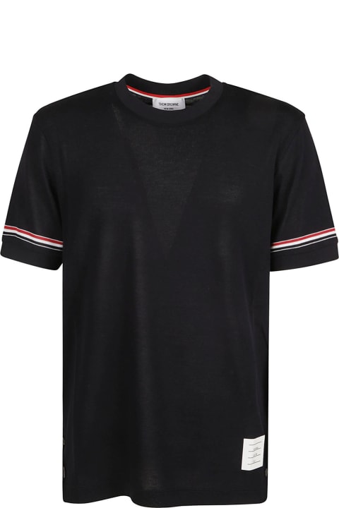 Homeware Thom Browne Short-sleeved Cuff T-shirt