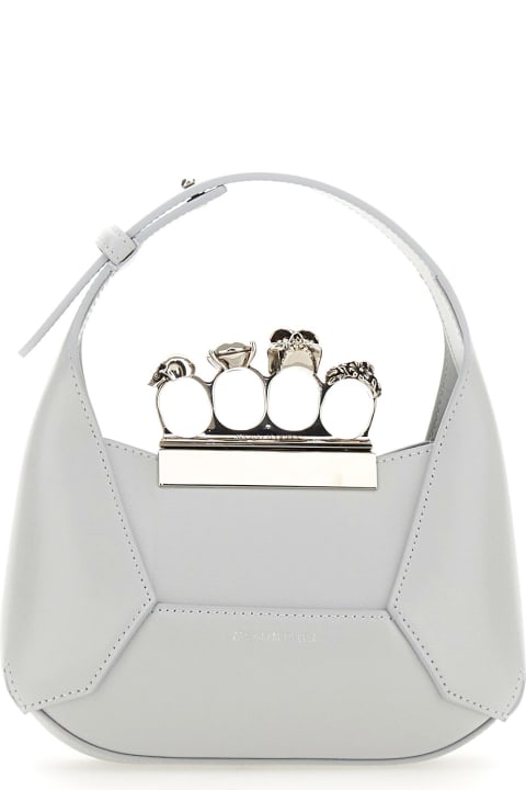 Totes for Women Alexander McQueen Jewelled Mini Hobo Bag