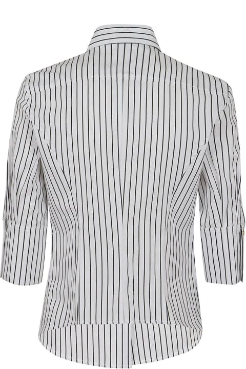 Pinko for Women Pinko Striped Mid-length Sleeved Shirt
