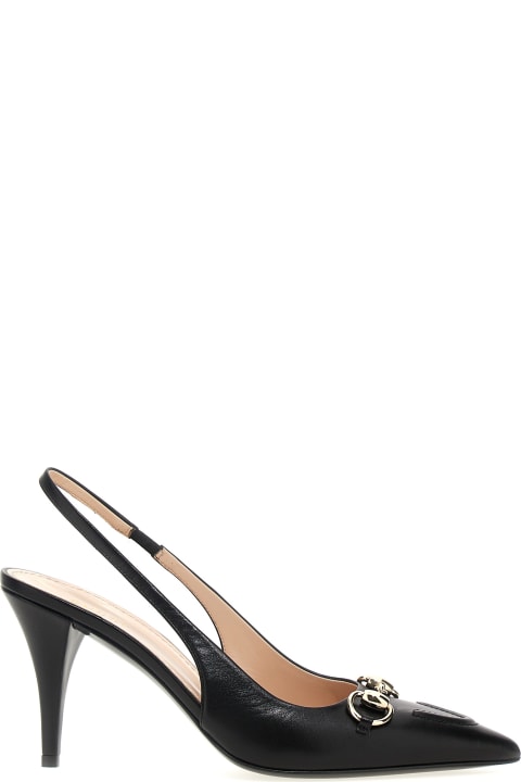 Gucci High-Heeled Shoes for Women Gucci 'morsetto' Slingback