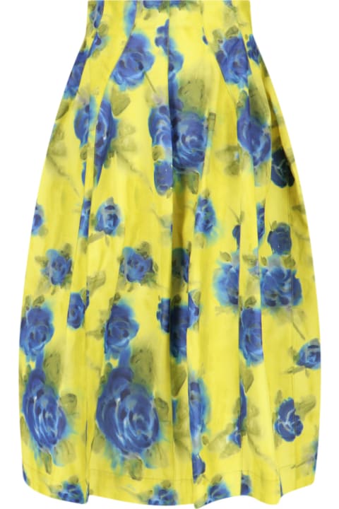 Marni for Women Marni 'idyll' Print Skirt