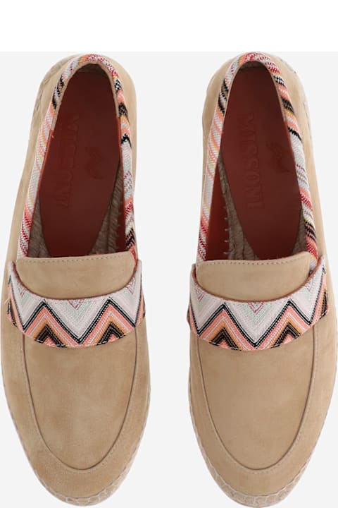 Missoni for Women Missoni Viscose Blend Espadrilles With Zigzag Pattern