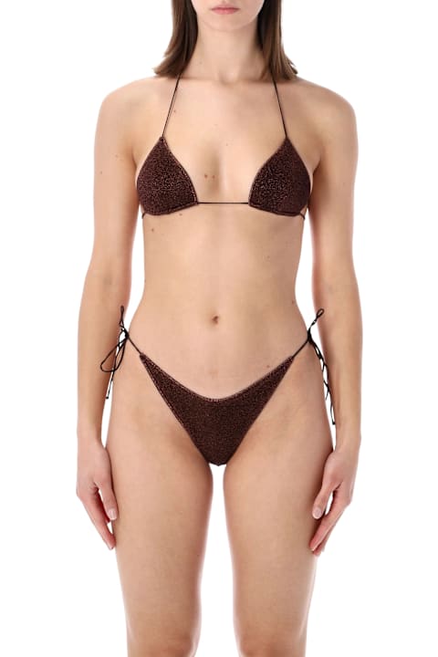 Homeware Oseree Oséree Swimwear Lumière 80s Lurex Bikini