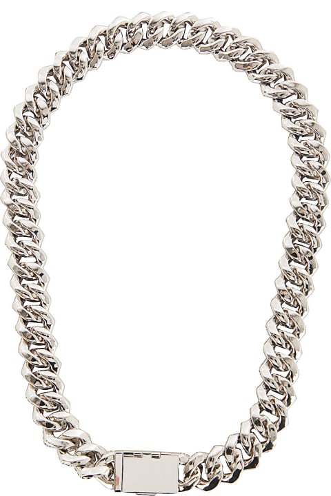 Darkai Necklaces for Men Darkai White Prong Pave Necklace