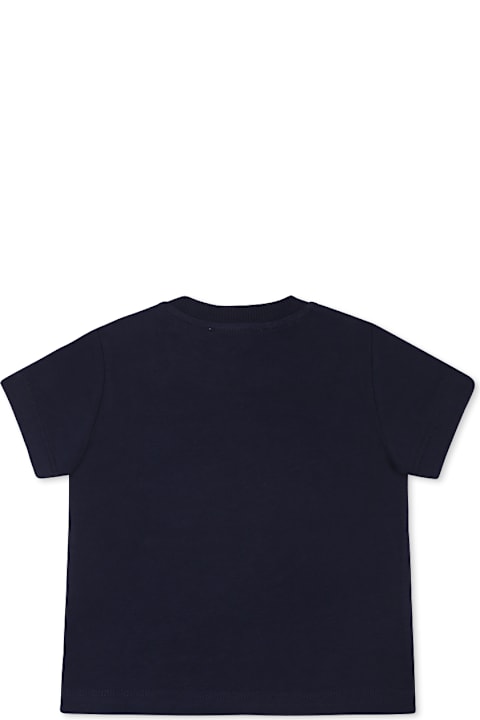 خصم على الأطفال Moschino Blue T-shirt For Baby Boy With Teddy Bear