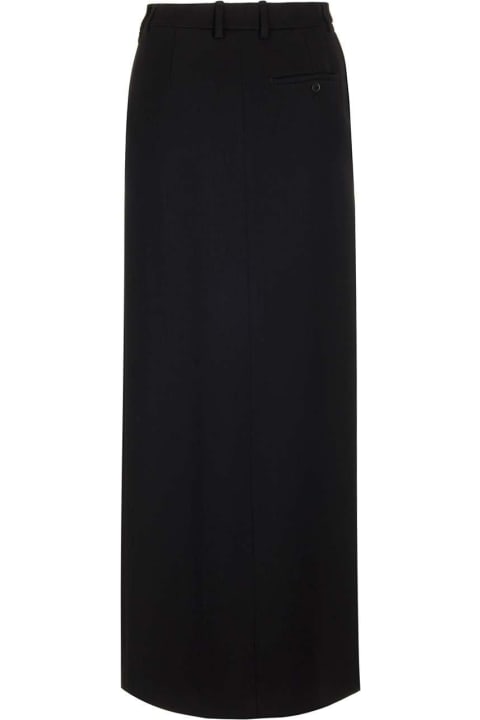 Balenciaga for Women Balenciaga Long Wool Skirt