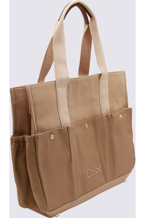 Homeware Chloé Beige Cotton Totes