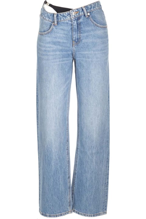 Jeans for Women Alexander Wang Visible Underwear Jeans