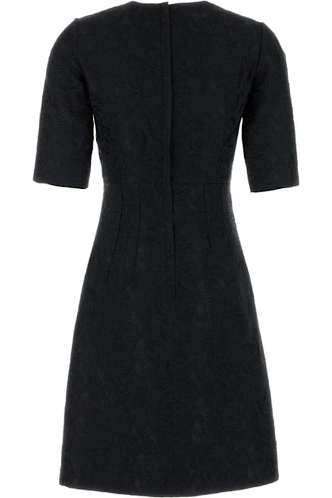 Homeware Dolce & Gabbana Black Brocade Dress