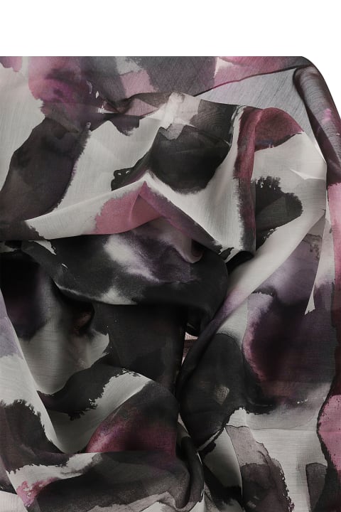 ウィメンズ スカーフ＆ストール Alexander McQueen Printed All-over Scarf
