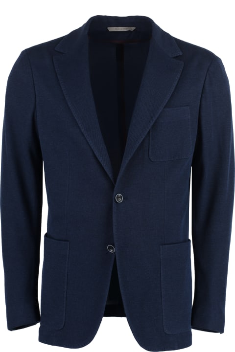 Canali Coats & Jackets for Men Canali Single-breasted Knit Blazer