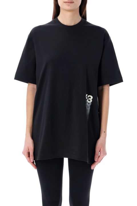Fashion for Men Y-3 Graphic Short Sleeves Tee