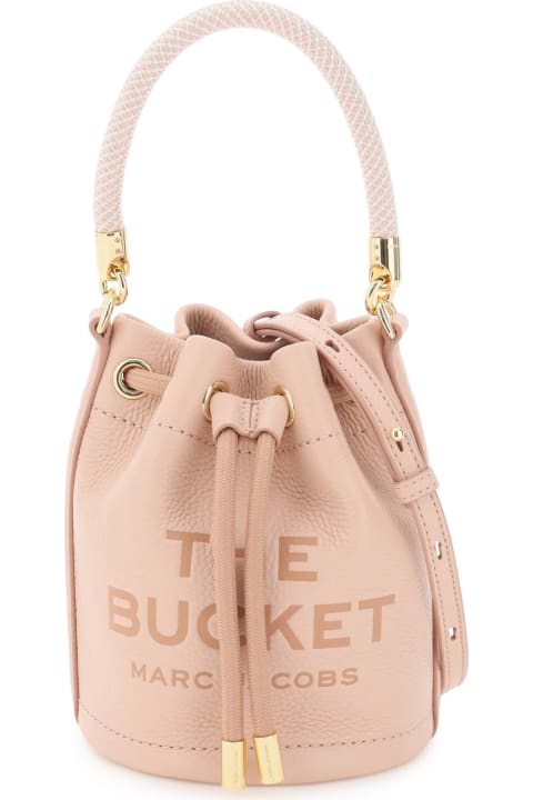 Marc Jacobs for Women Marc Jacobs The Leather Micro Bucket Bag