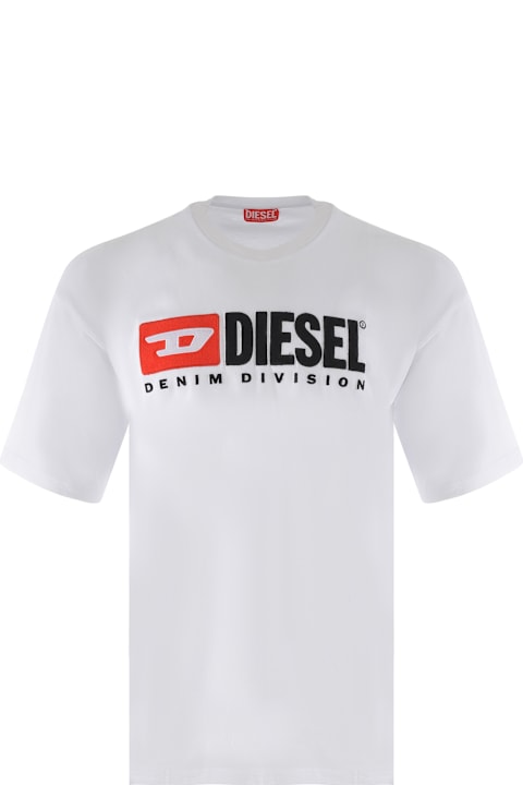 Homeware Diesel T-boxt-div Logo Printed T-shirt