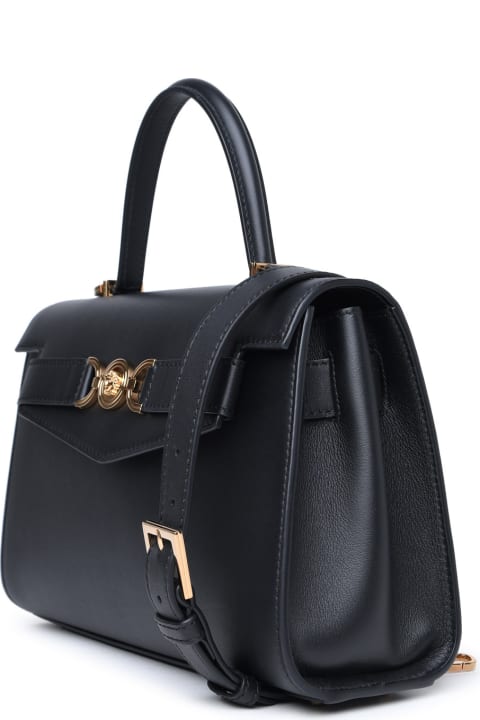 Versace Women Versace Medium 'medusa '95' Black Leather Bag