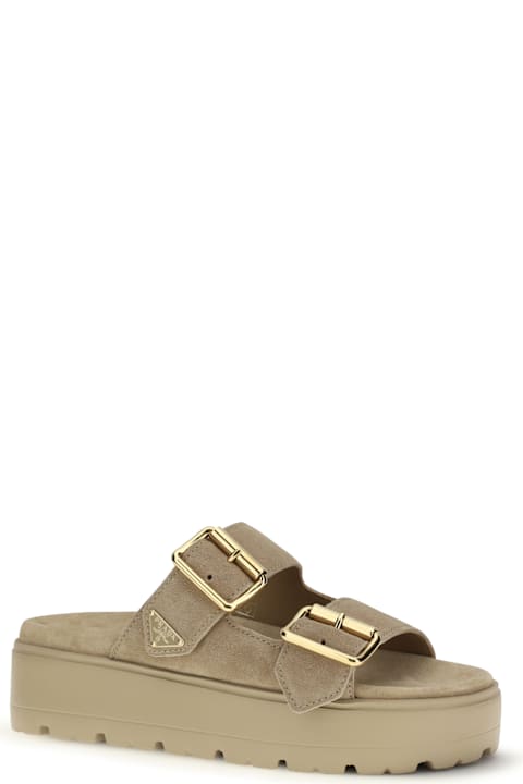 Prada Platform Sandals