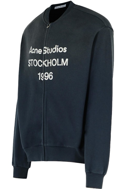 Homeware Acne Studios Black Cotton Blend Sweatshirt