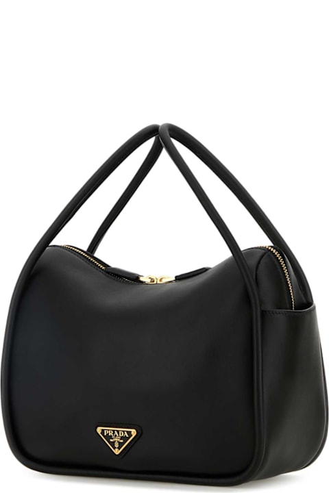 Prada Black Leather Handbag