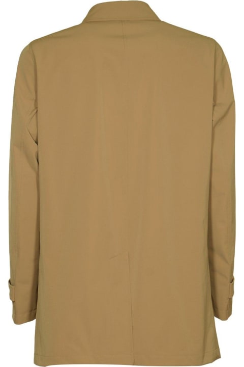 Herno Clothing for Men Herno Single-breasted Long-sleeved Trench