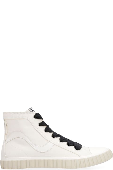 Canvas High-top Sneakers