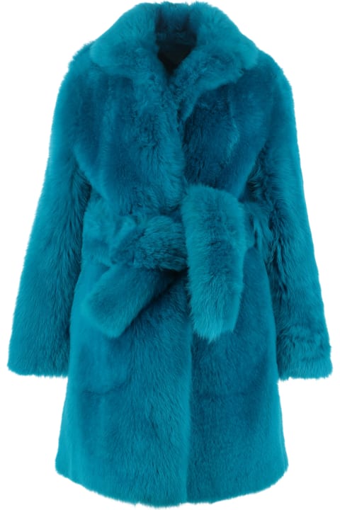 Bottega Veneta Coats & Jackets for Women Bottega Veneta Lamb Fur Coat