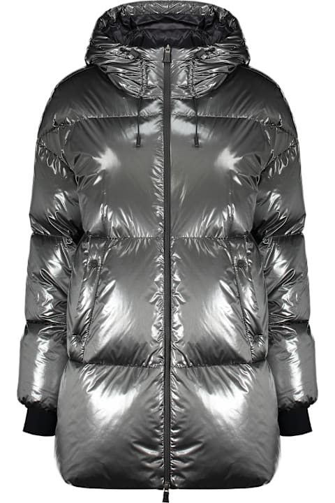 Homeware Herno Laminar Shiny Fabric Down Jacket