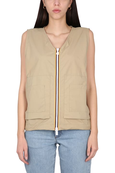 K-Way لـ Men K-Way Barnel Vest.