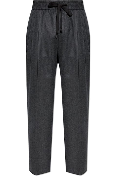 Dolce & Gabbana for Men Dolce & Gabbana Flannel Jogging Pants