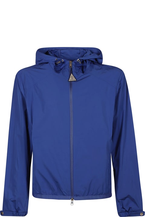 Coats & Jackets for Men Moncler Buttoned Cuff Zip Windbreaker