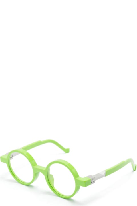 VAVA Eyewear for Women VAVA Wl0008 White Label Acid Green Glasses