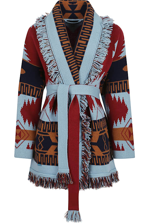 Alanui سترات لـ السيدات Alanui Icon Jacquard Cardigan