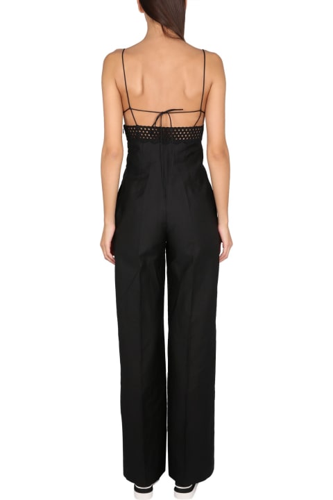 Jumpsuits for Women Stella McCartney Broderie Anglaise Bustier Jumpsuit