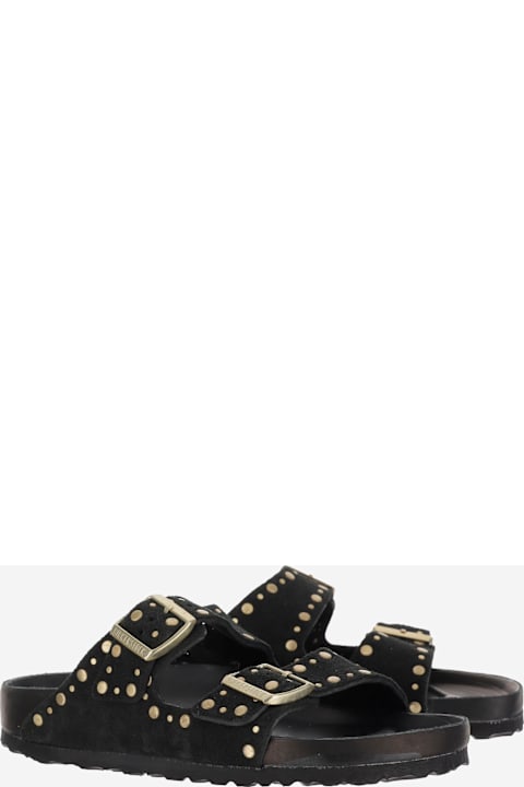 Birkenstock Sandals Arizona Rivet In Suede