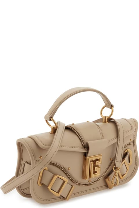Balmain Baguette Bag With Monogram Buckle | italist, ALWAYS