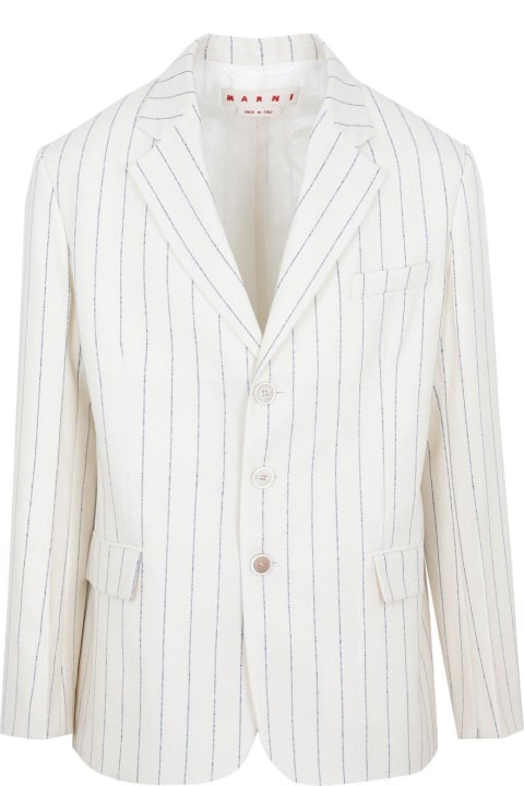 Marni Coats & Jackets for Men Marni Striped Single-breasted Blazer