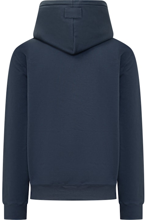 Lanvin Fleeces & Tracksuits for Men Lanvin Curb-lace Drawstring Hoodie
