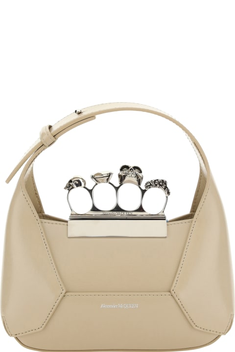 Bags Sale for Women Alexander McQueen Jewelled Hobo Handbag