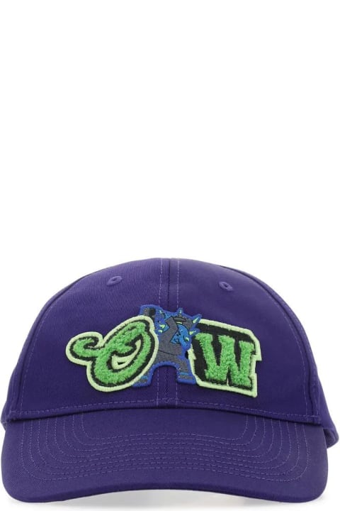 Purple Cotton Baseball Cap