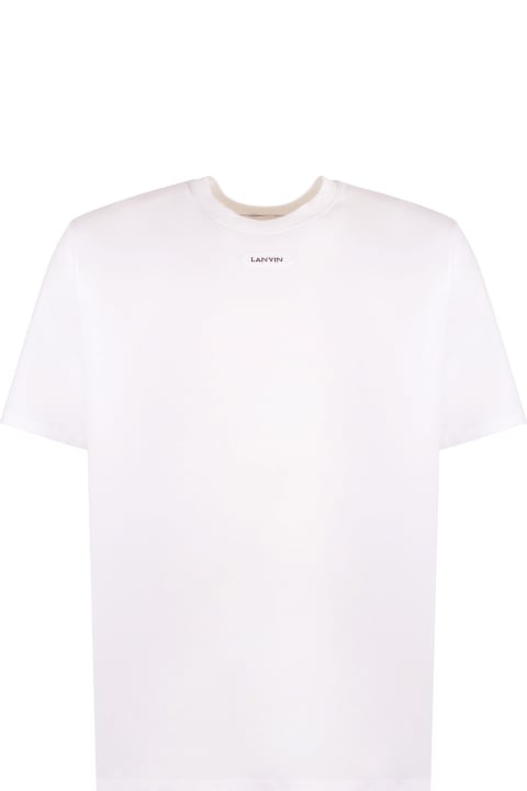 Fashion for Men Lanvin Logo Cotton T-shirt