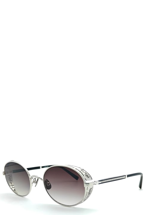 Matsuda Eyewear for Women Matsuda M3137 - Palladium White Sunglasses