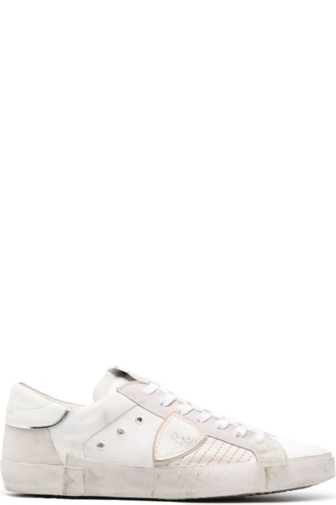 Philippe Model Sneakers for Men Philippe Model Prsx Low Sneakers - White