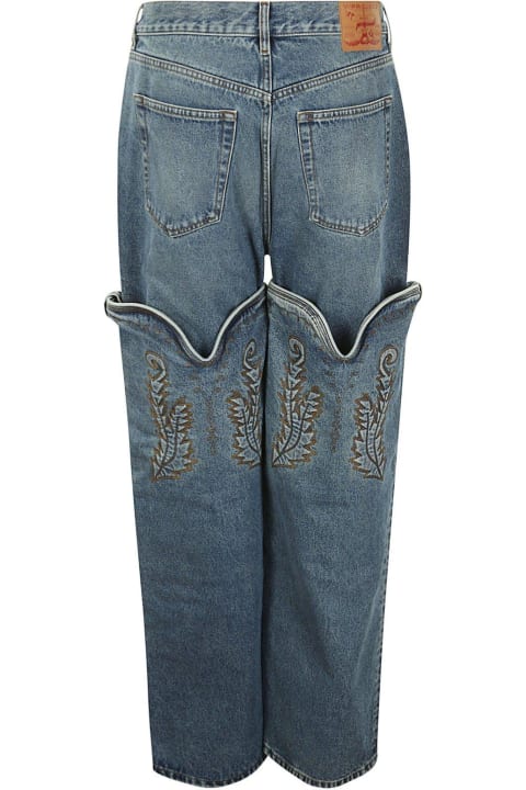 Maxi Cowboy Cuff Jeans