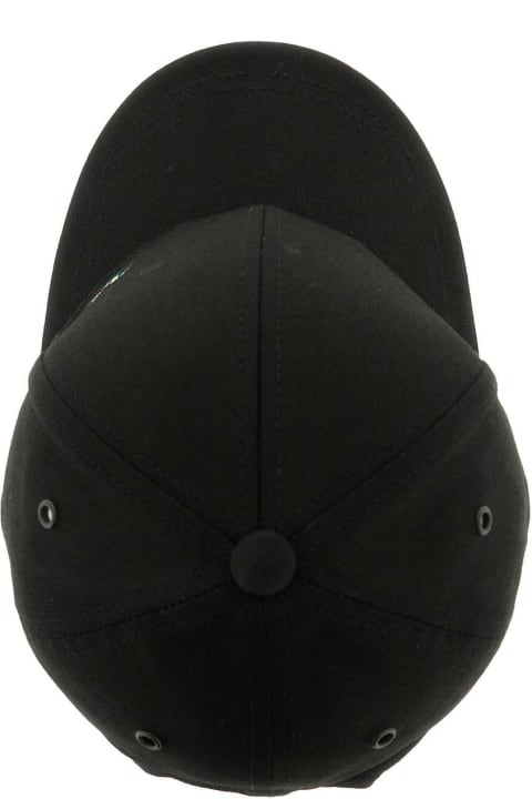 PS by Paul Smith Hats for Men PS by Paul Smith Zebra Logo Baseball Cap