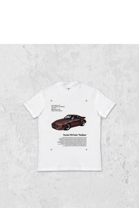 Larusmiani Topwear for Men Larusmiani The Automotive Gallery - 03. Porsche 930 Flachbau T-Shirt