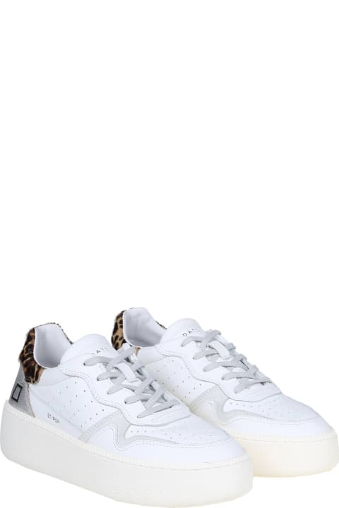 Sneakers Sfere In White Leather