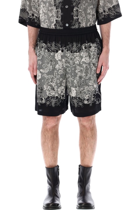 Clothing for Men Acne Studios Printed Shorts
