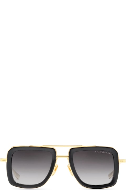 Dita Eyewear for Women Dita Dubsignal - Yellow Gold / Black Sunglasses