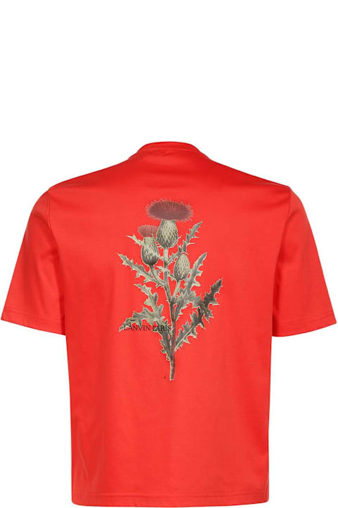 Clothing Sale for Men Lanvin Cotton T-shirt