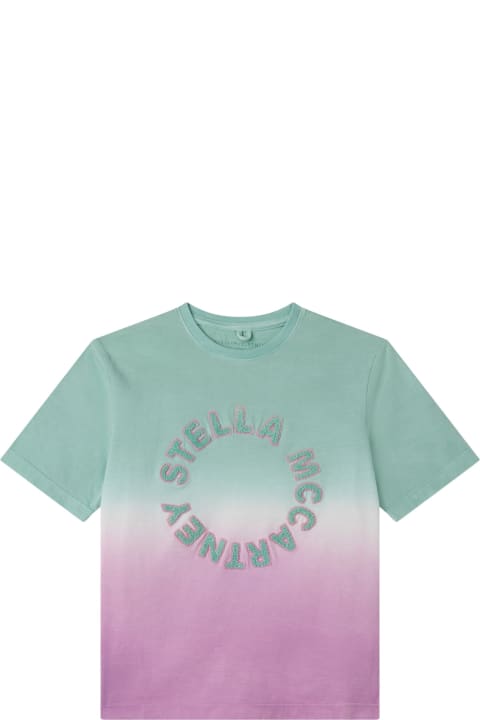 Stella McCartney Kids Stella McCartney Kids T-shirt With Gradient Effect